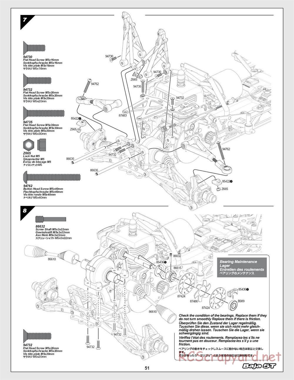HPI - Baja 5T (2008) - Manual - Page 51