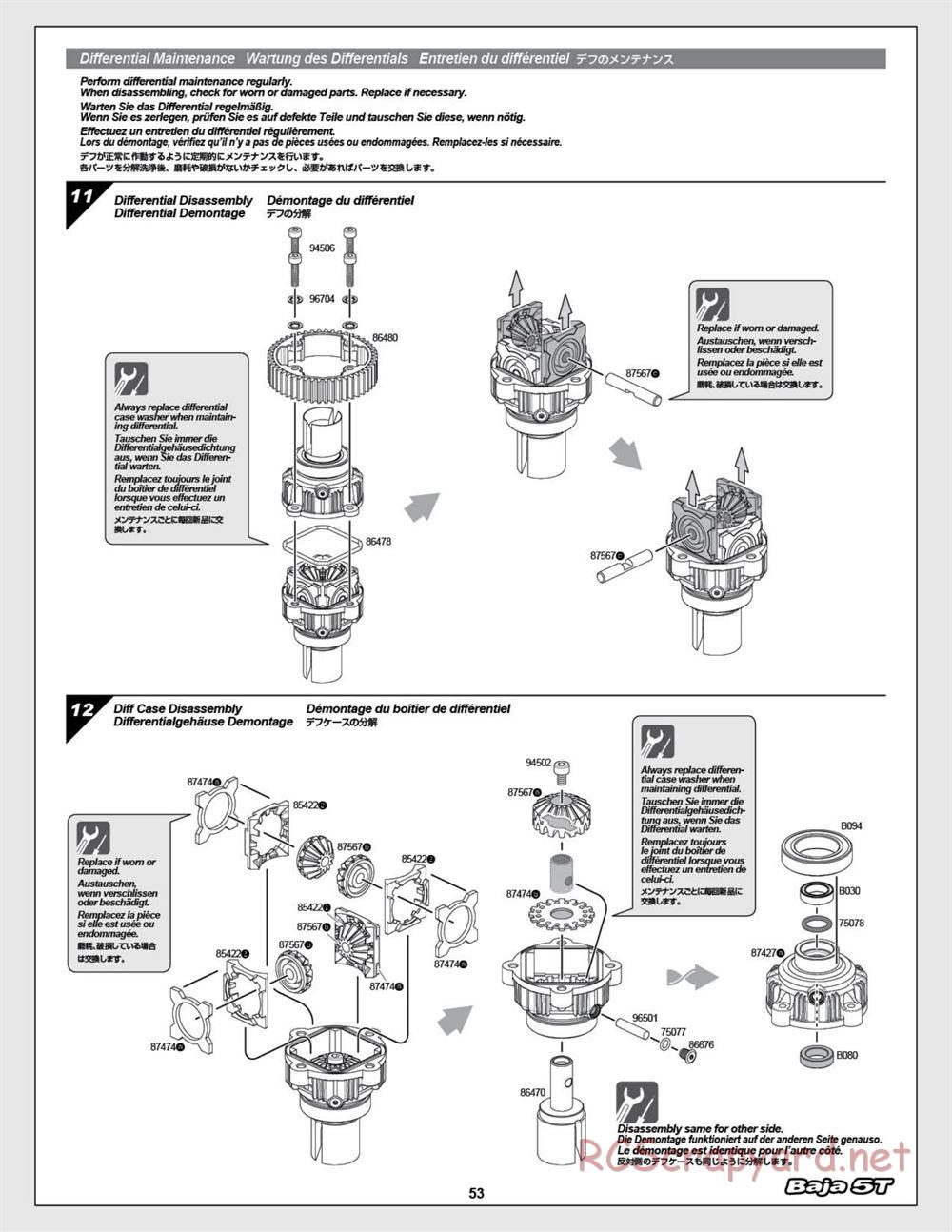 HPI - Baja 5T (2008) - Manual - Page 53