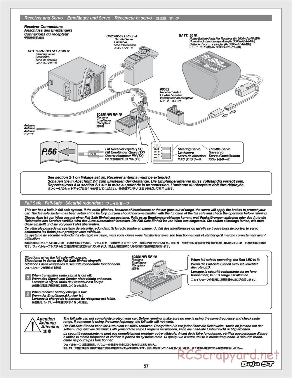 HPI - Baja 5T (2008) - Manual - Page 57