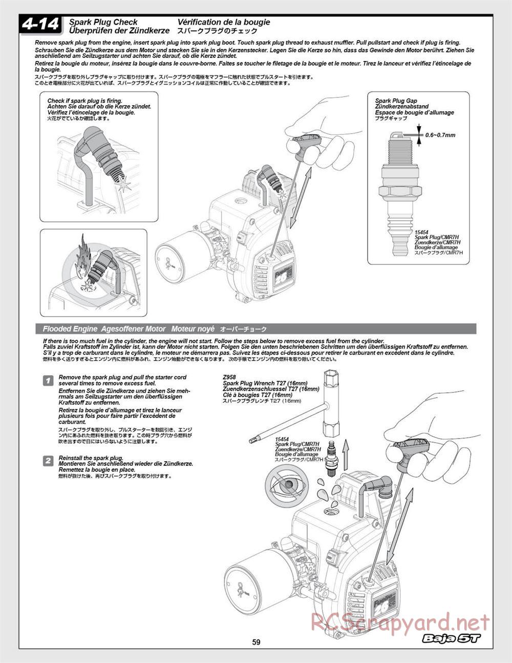 HPI - Baja 5T (2008) - Manual - Page 59