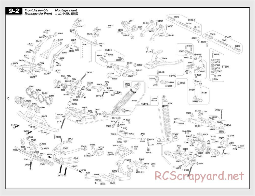 HPI - Baja 5T (2008) - Exploded View - Page 77