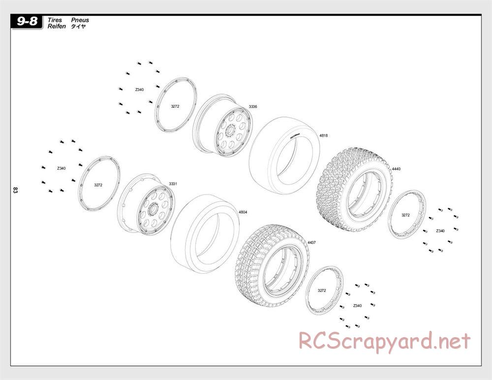 HPI - Baja 5T (2008) - Exploded View - Page 83