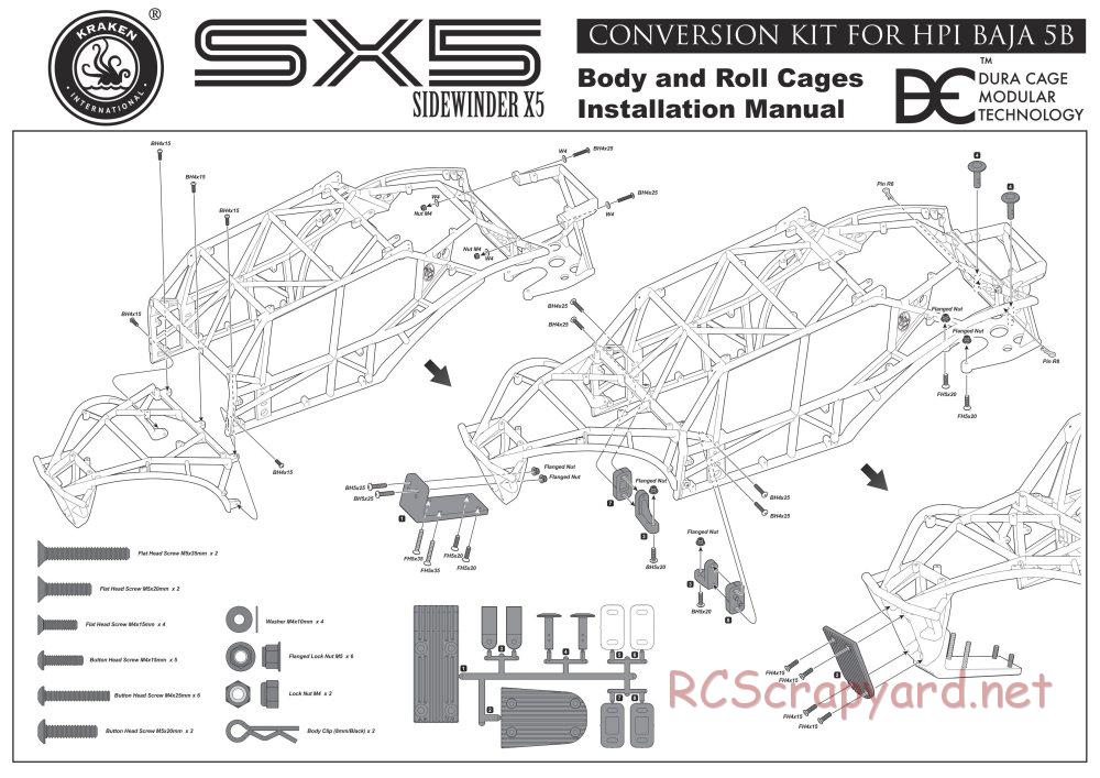 HPI - Baja-Kraken-SX5 - Page 1