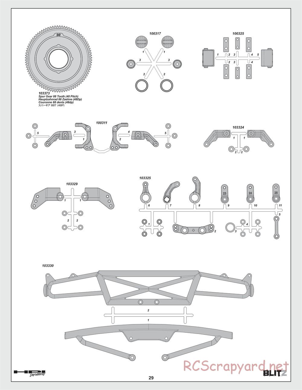 HPI - Blitz - Manual - Page 29