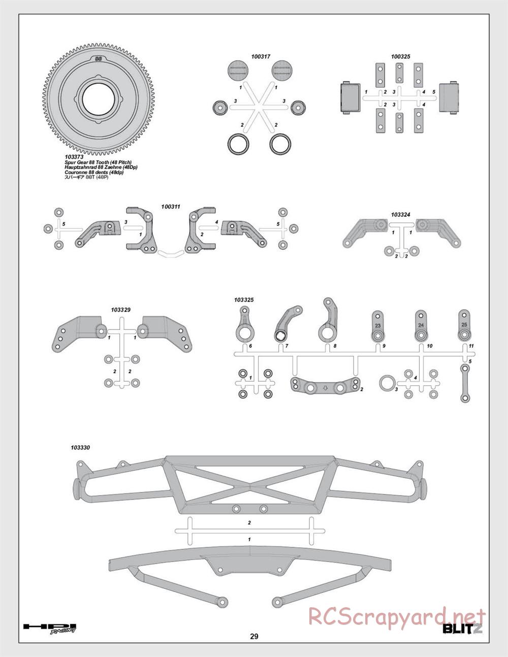 HPI - Blitz Art Series - Manual - Page 29