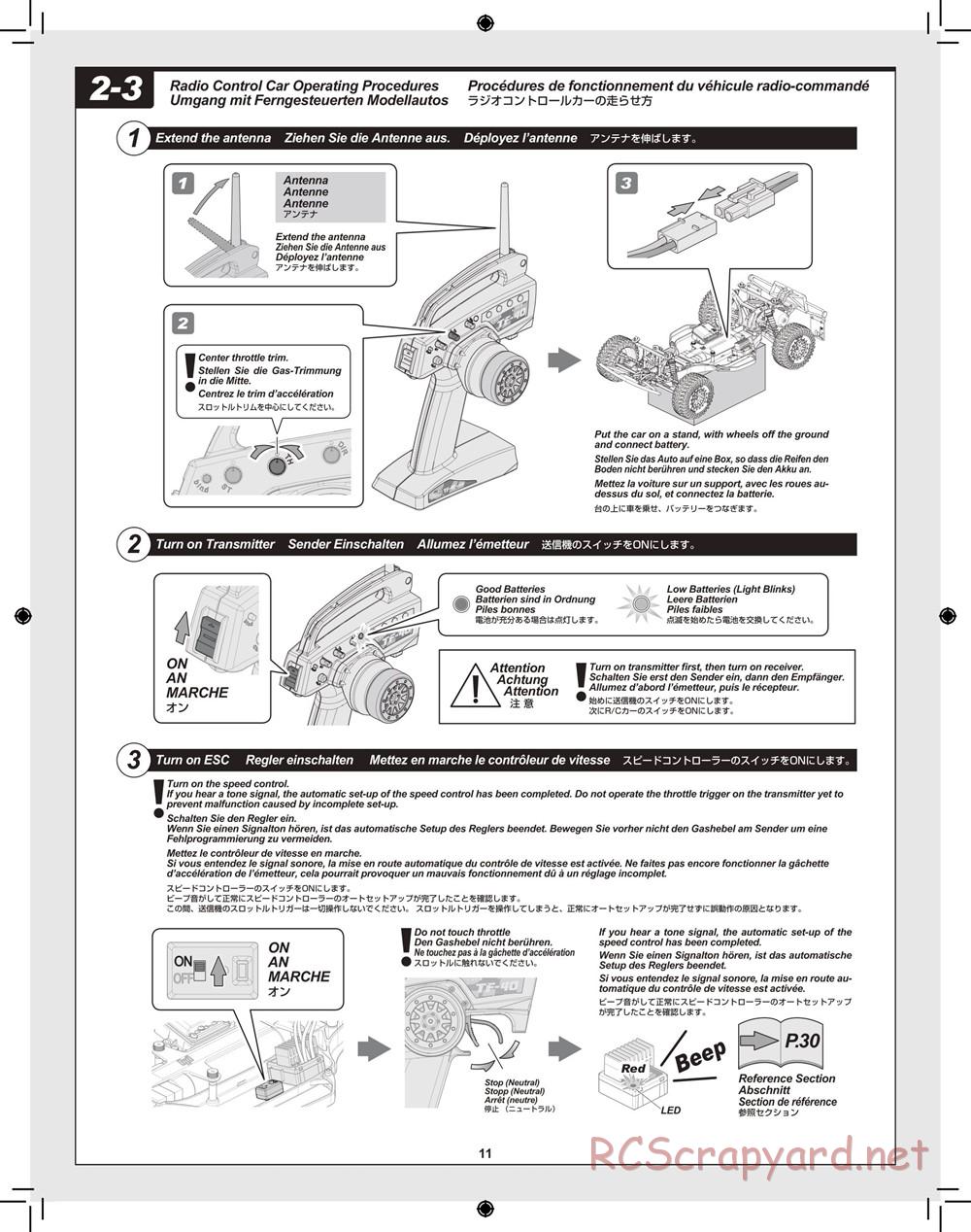 HPI - Blitz Waterproof - Manual - Page 11