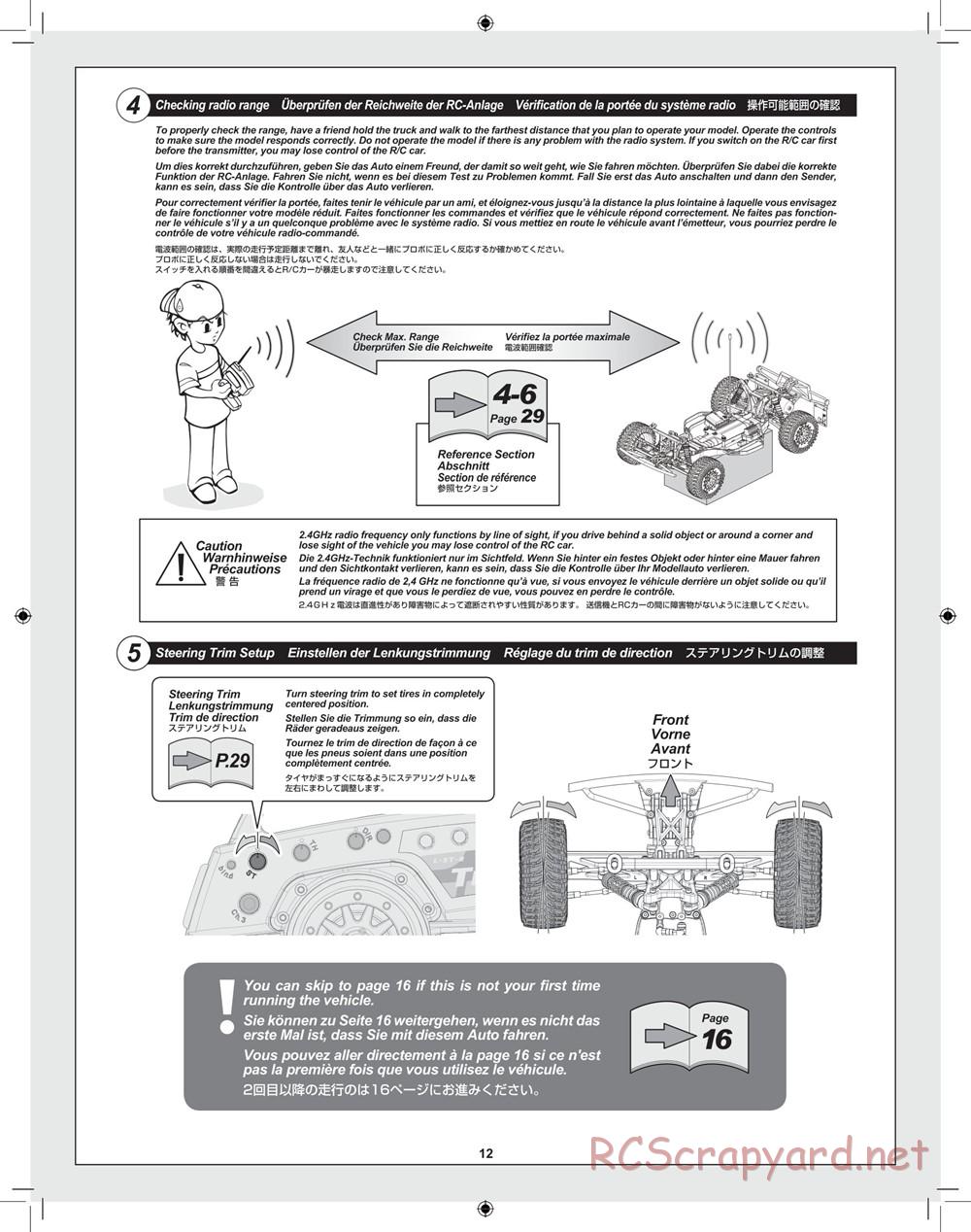 HPI - Blitz Waterproof - Manual - Page 12