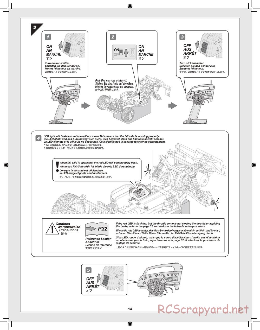 HPI - Blitz Waterproof - Manual - Page 14