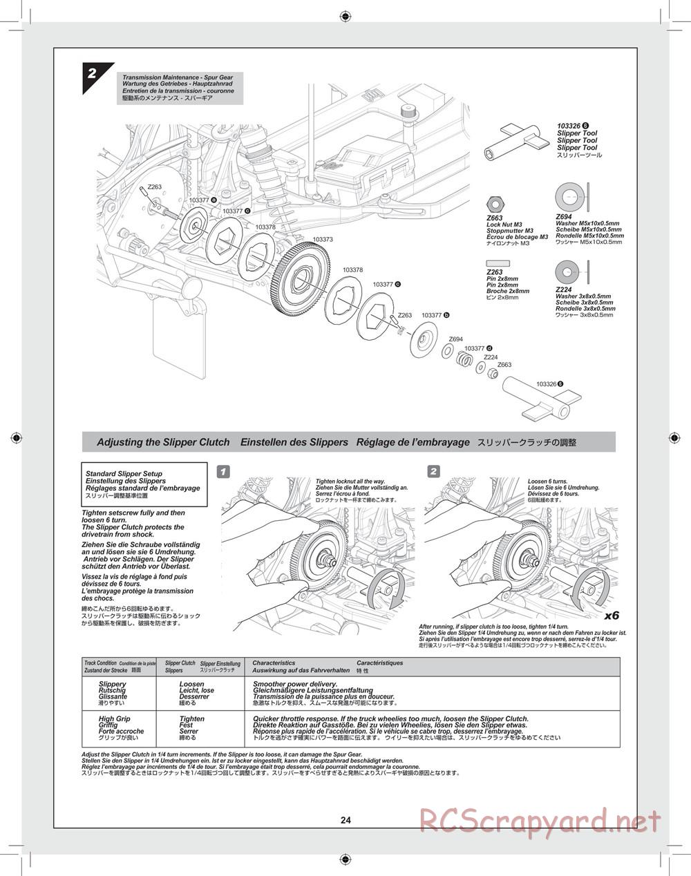 HPI - Blitz Waterproof - Manual - Page 24