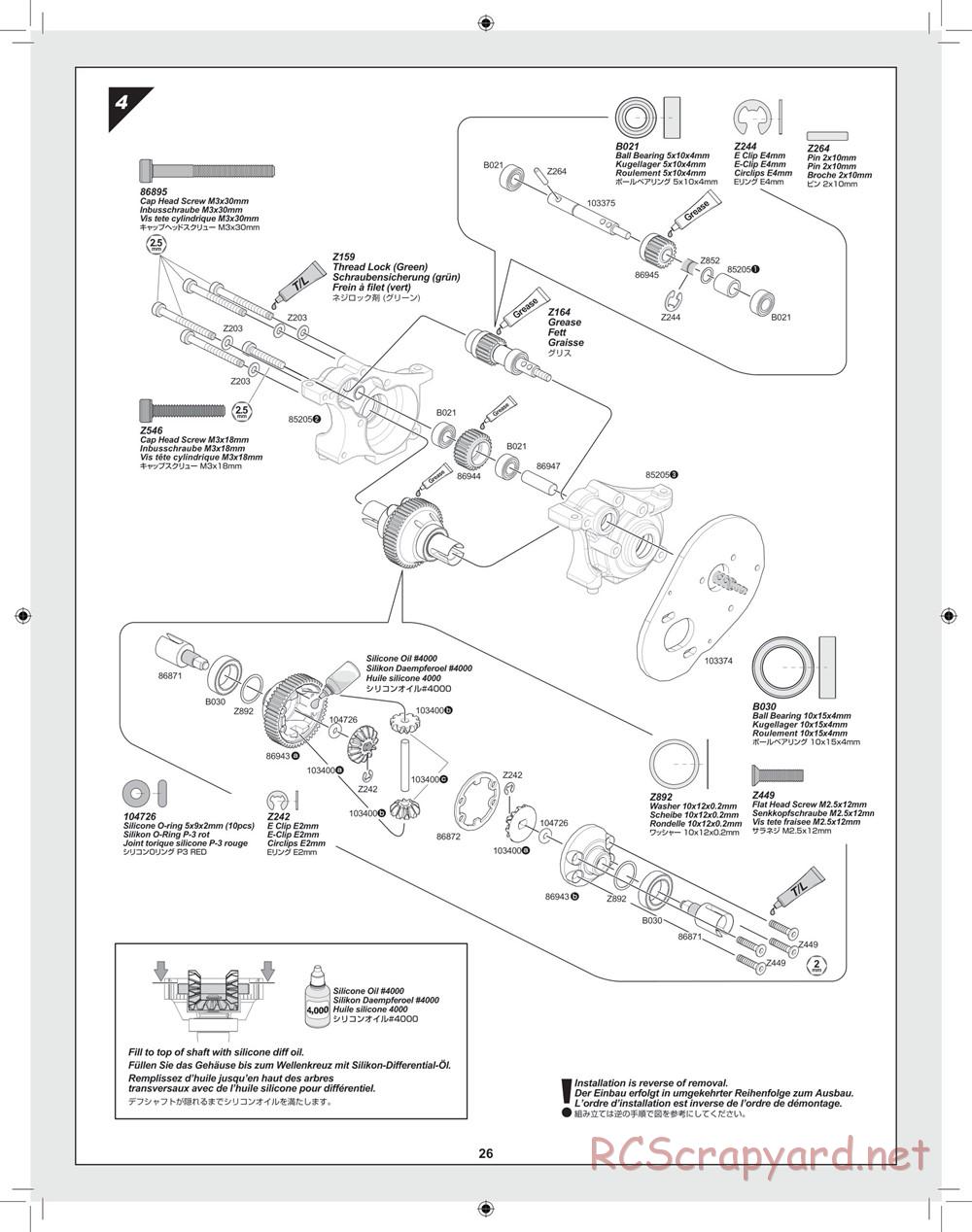 HPI - Blitz Waterproof - Manual - Page 26