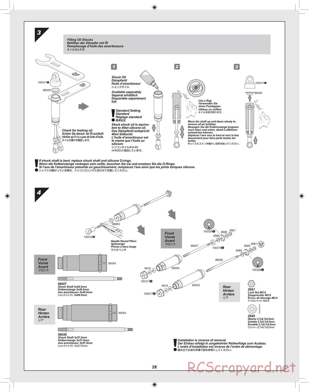 HPI - Blitz Waterproof - Manual - Page 28