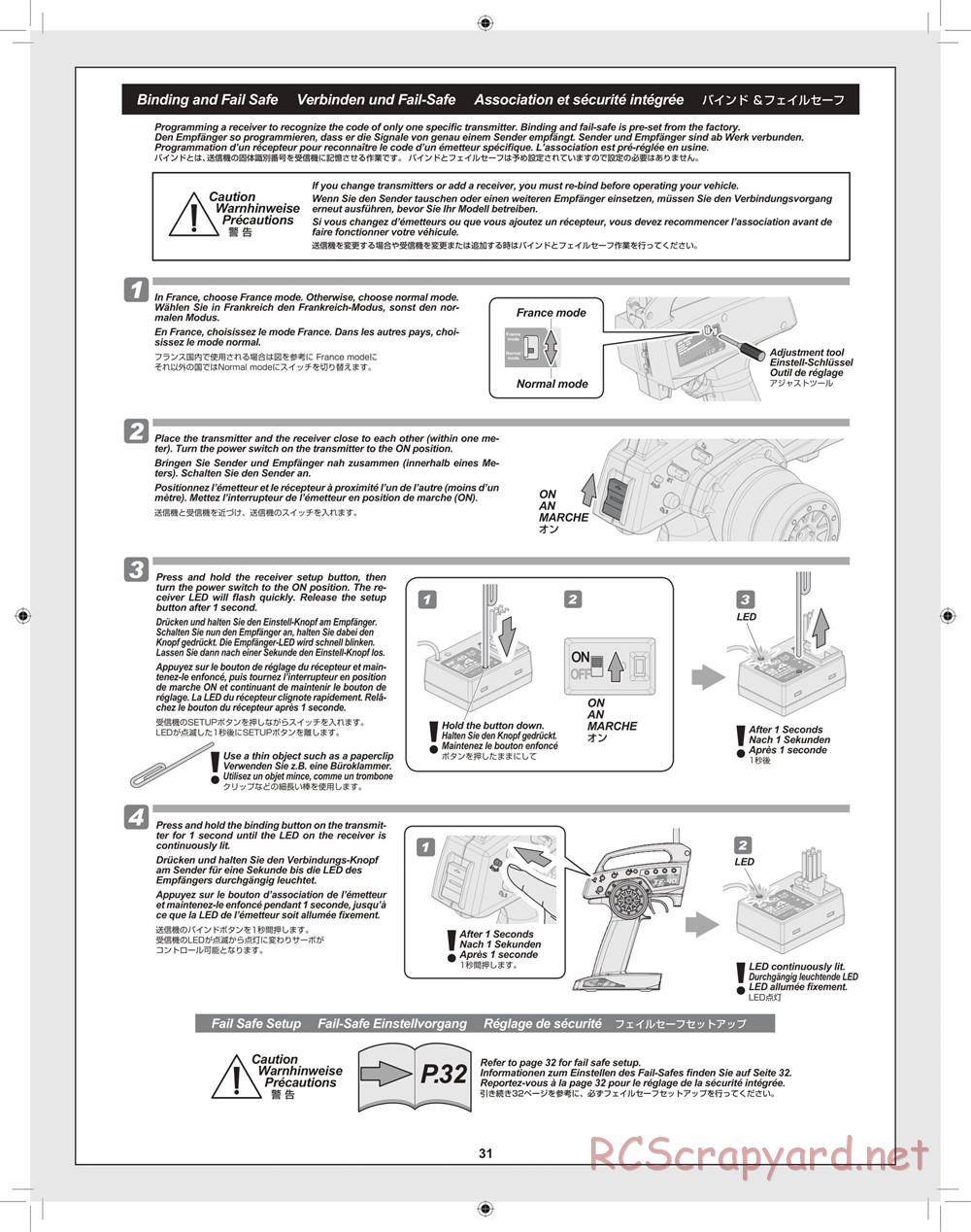 HPI - Blitz Waterproof - Manual - Page 31