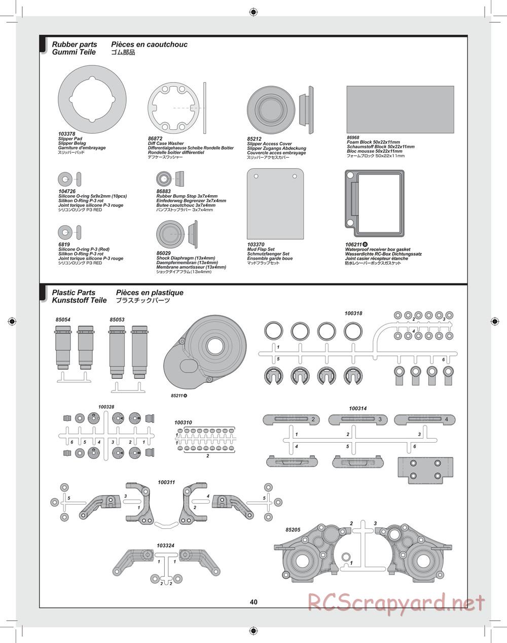 HPI - Blitz Waterproof - Manual - Page 40