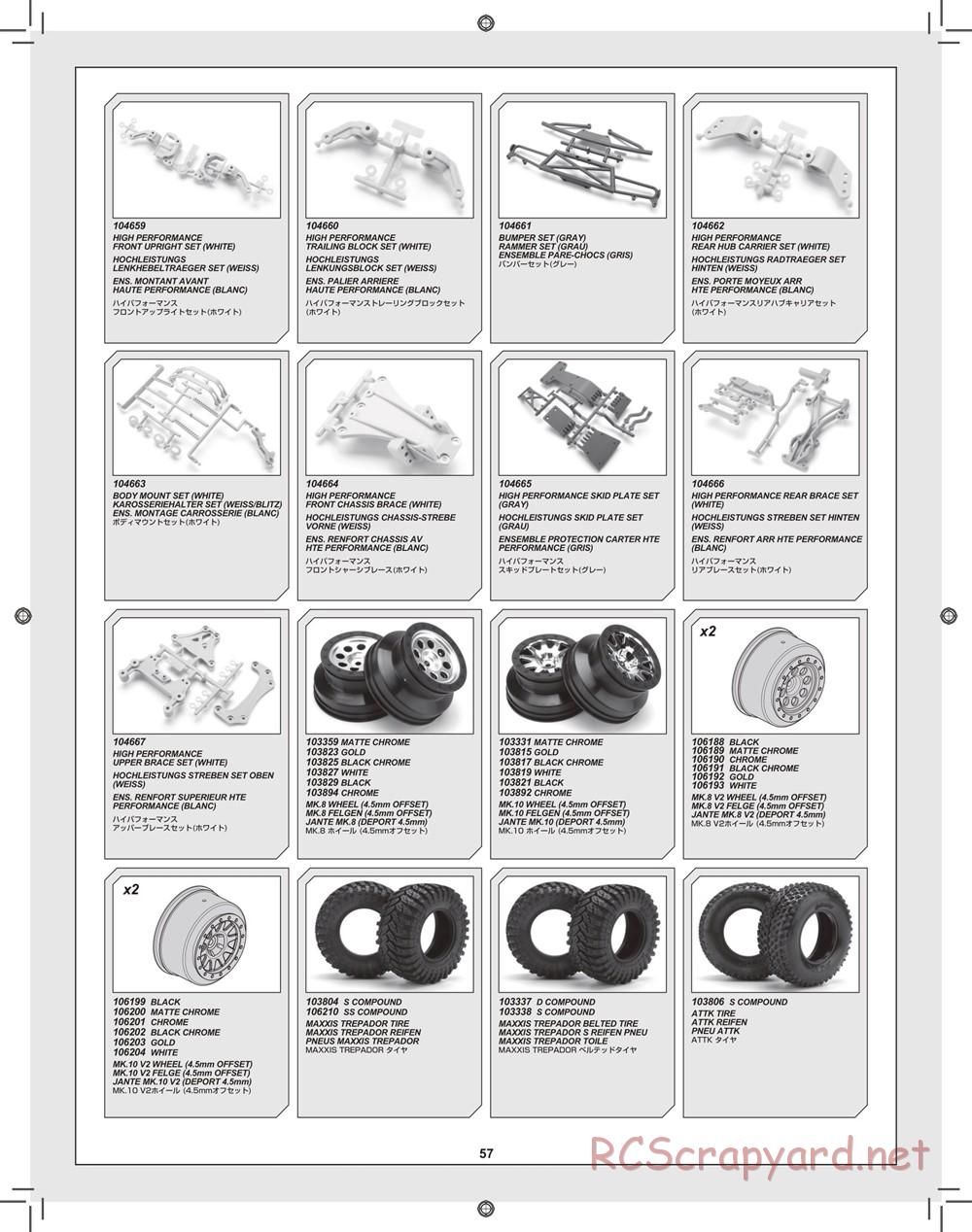 HPI - Blitz Waterproof - Exploded View - Page 57