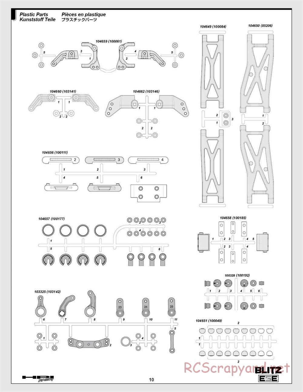 HPI - Blitz ESE - Manual - Page 10