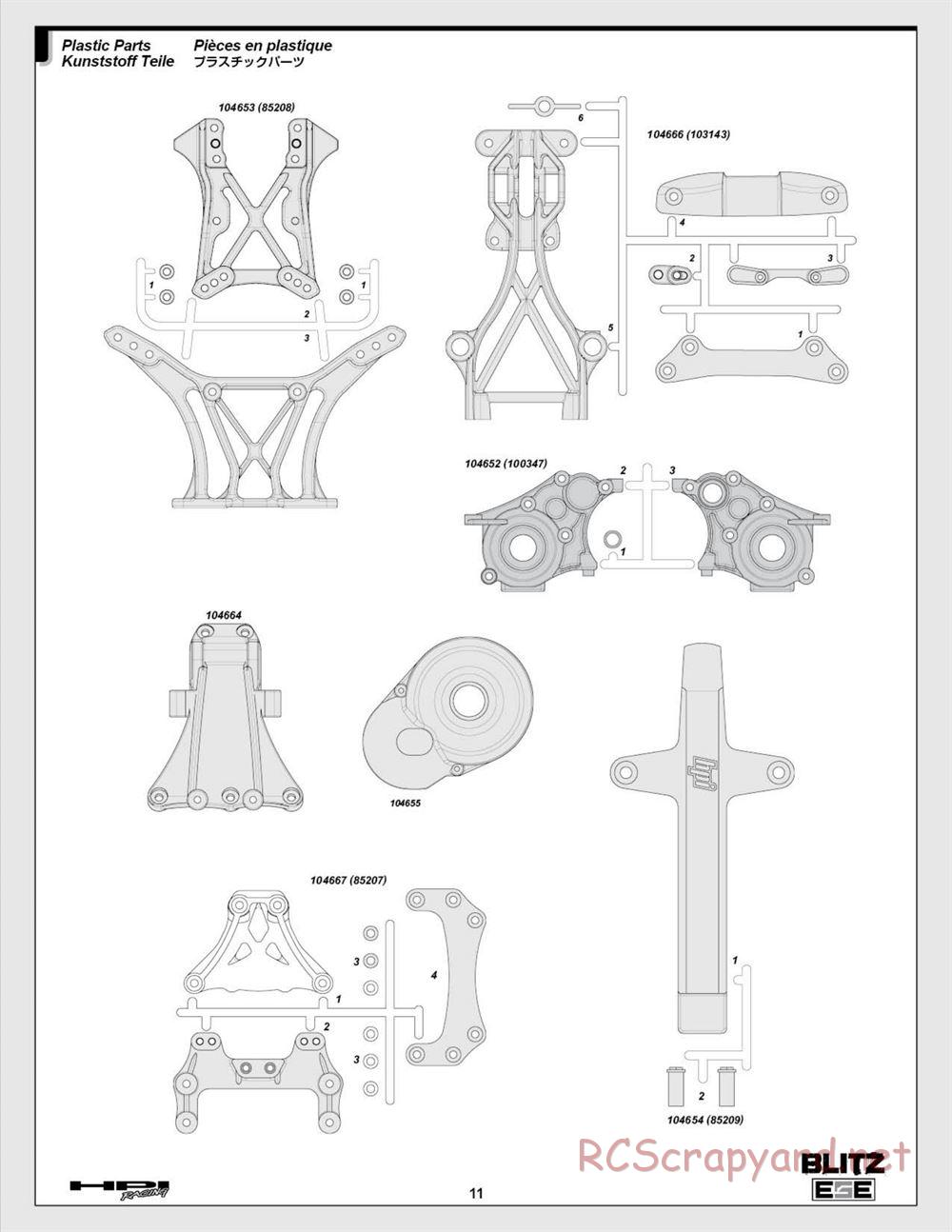 HPI - Blitz ESE - Manual - Page 11