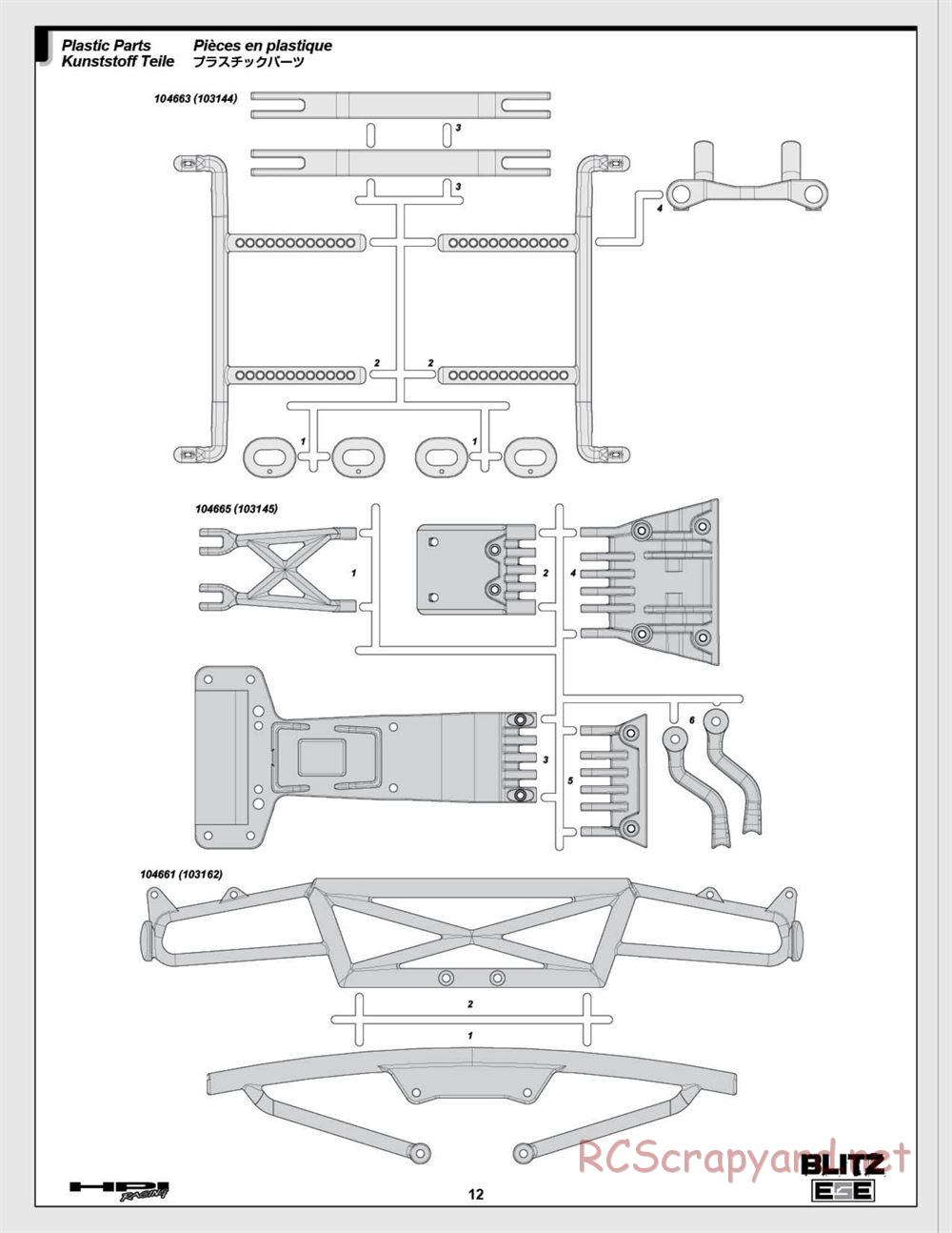HPI - Blitz ESE - Manual - Page 12