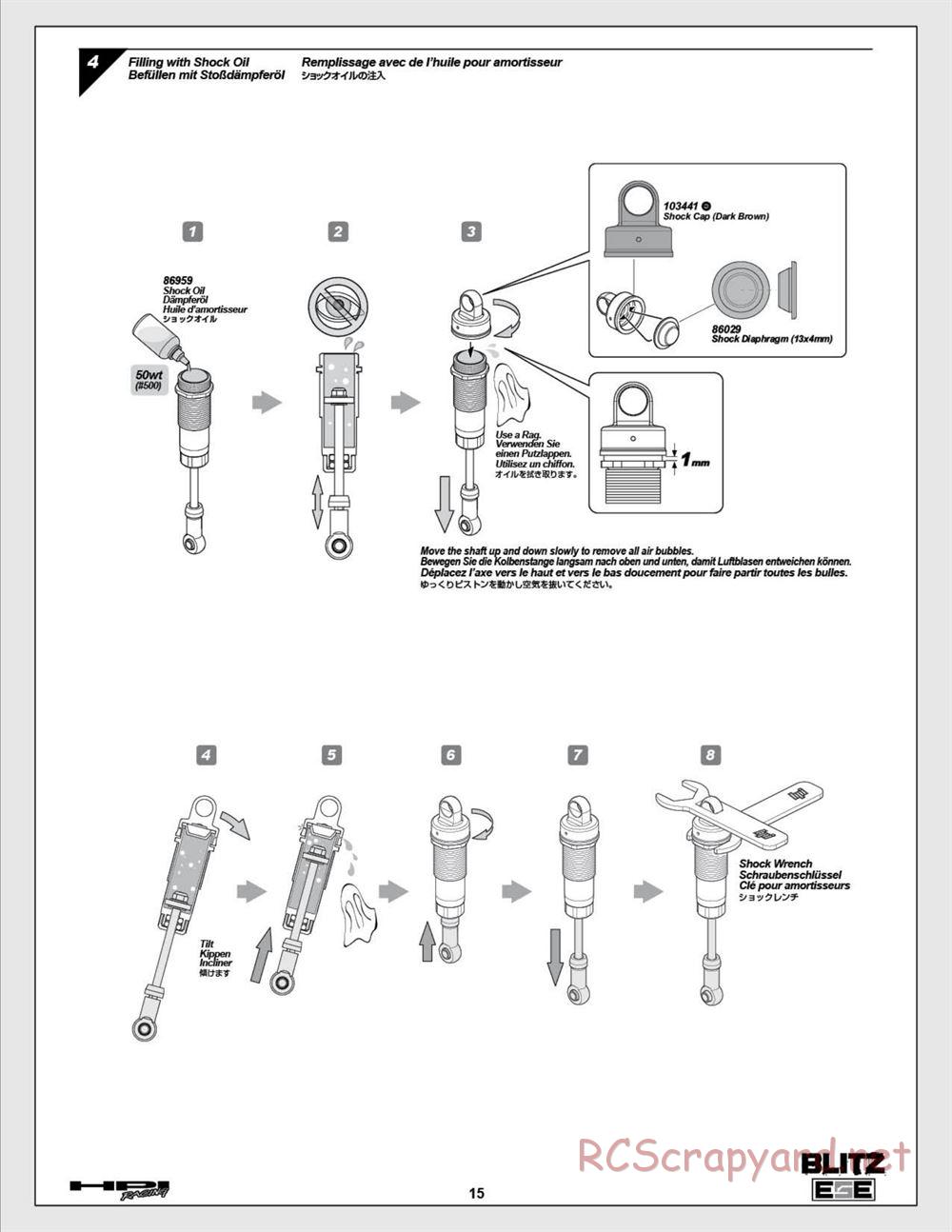 HPI - Blitz ESE - Manual - Page 15