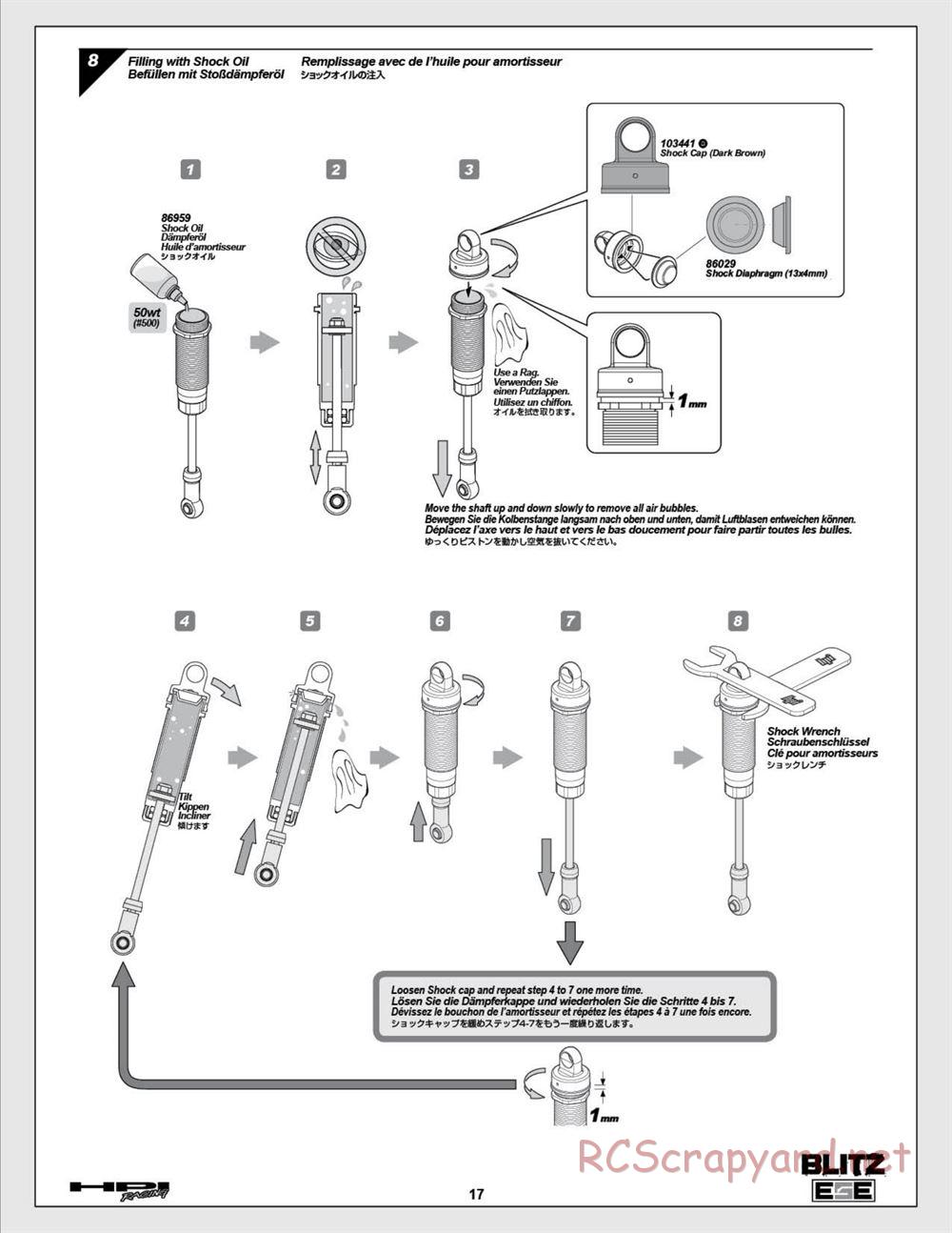 HPI - Blitz ESE - Manual - Page 17