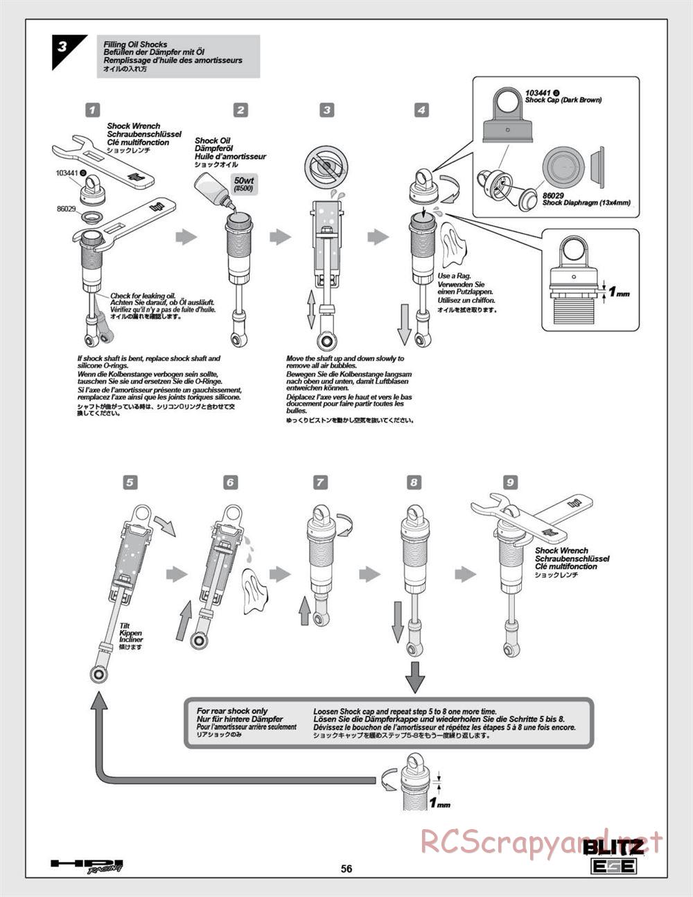 HPI - Blitz ESE - Manual - Page 56