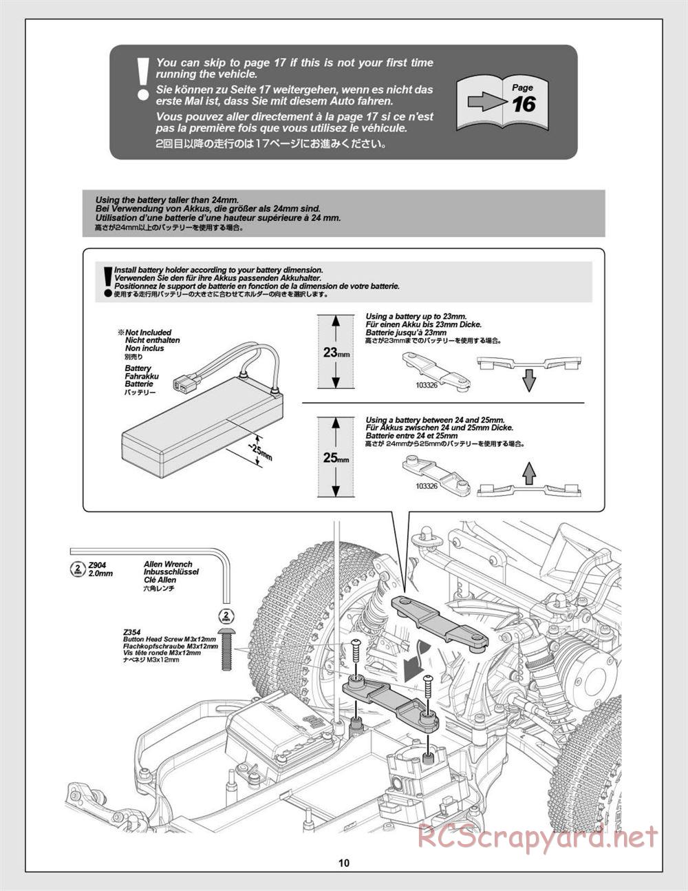 HPI - Blitz Flux - Manual - Page 10