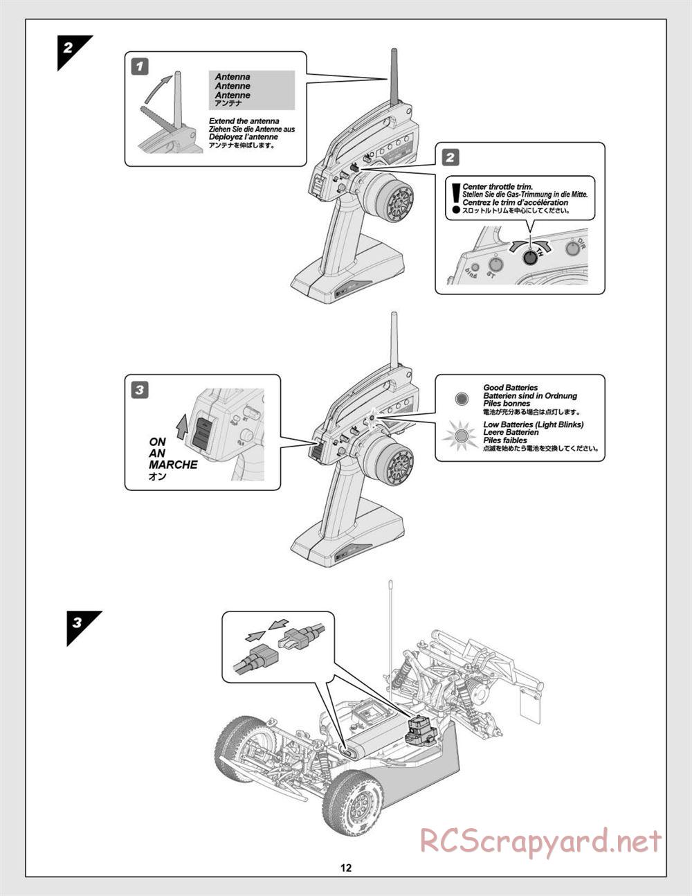 HPI - Blitz Flux - Manual - Page 12