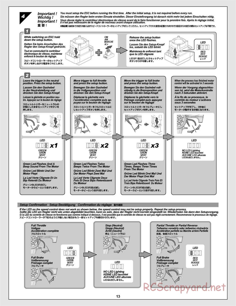 HPI - Blitz Flux - Manual - Page 13