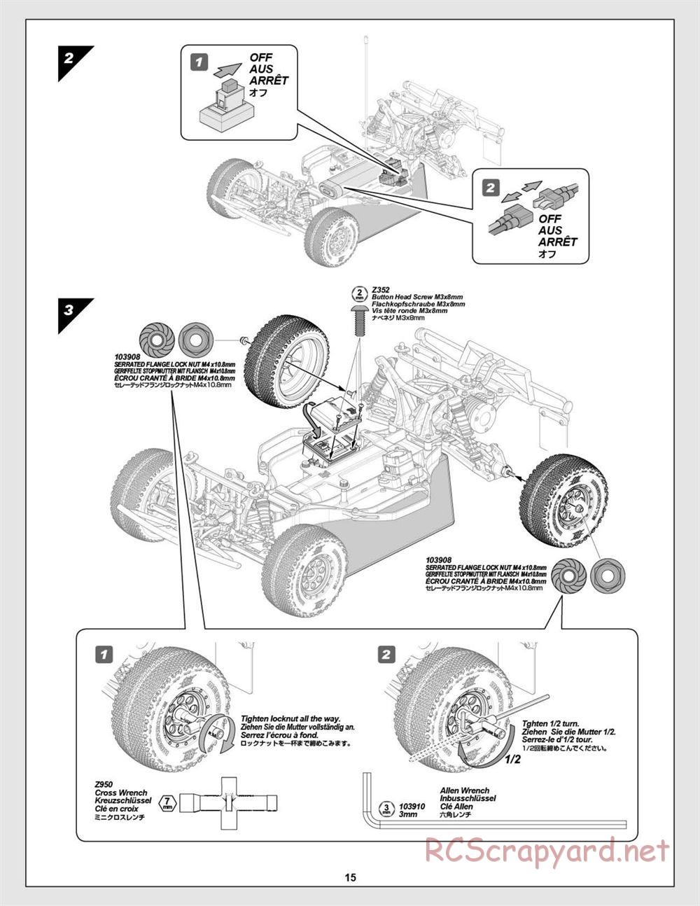 HPI - Blitz Flux - Manual - Page 15