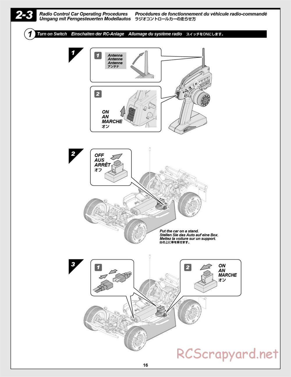 HPI - Blitz Flux - Manual - Page 16