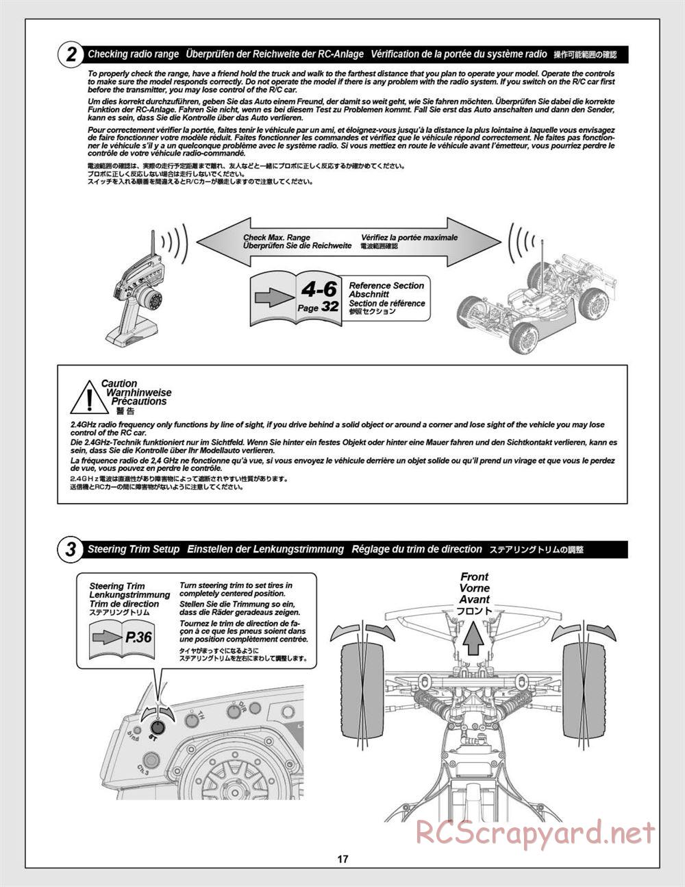HPI - Blitz Flux - Manual - Page 17