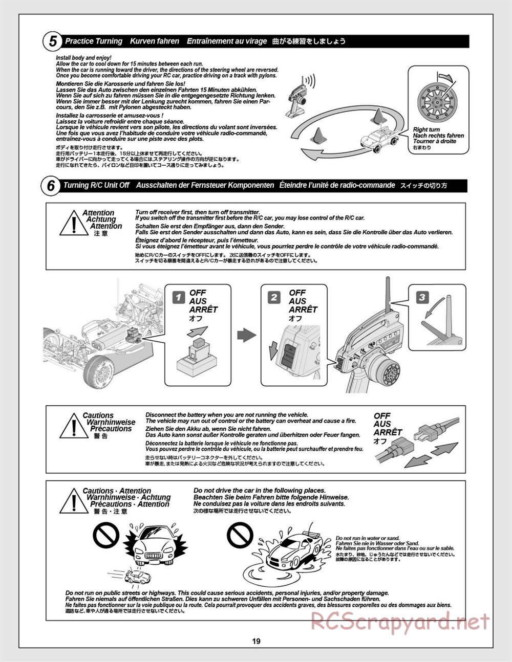 HPI - Blitz Flux - Manual - Page 19
