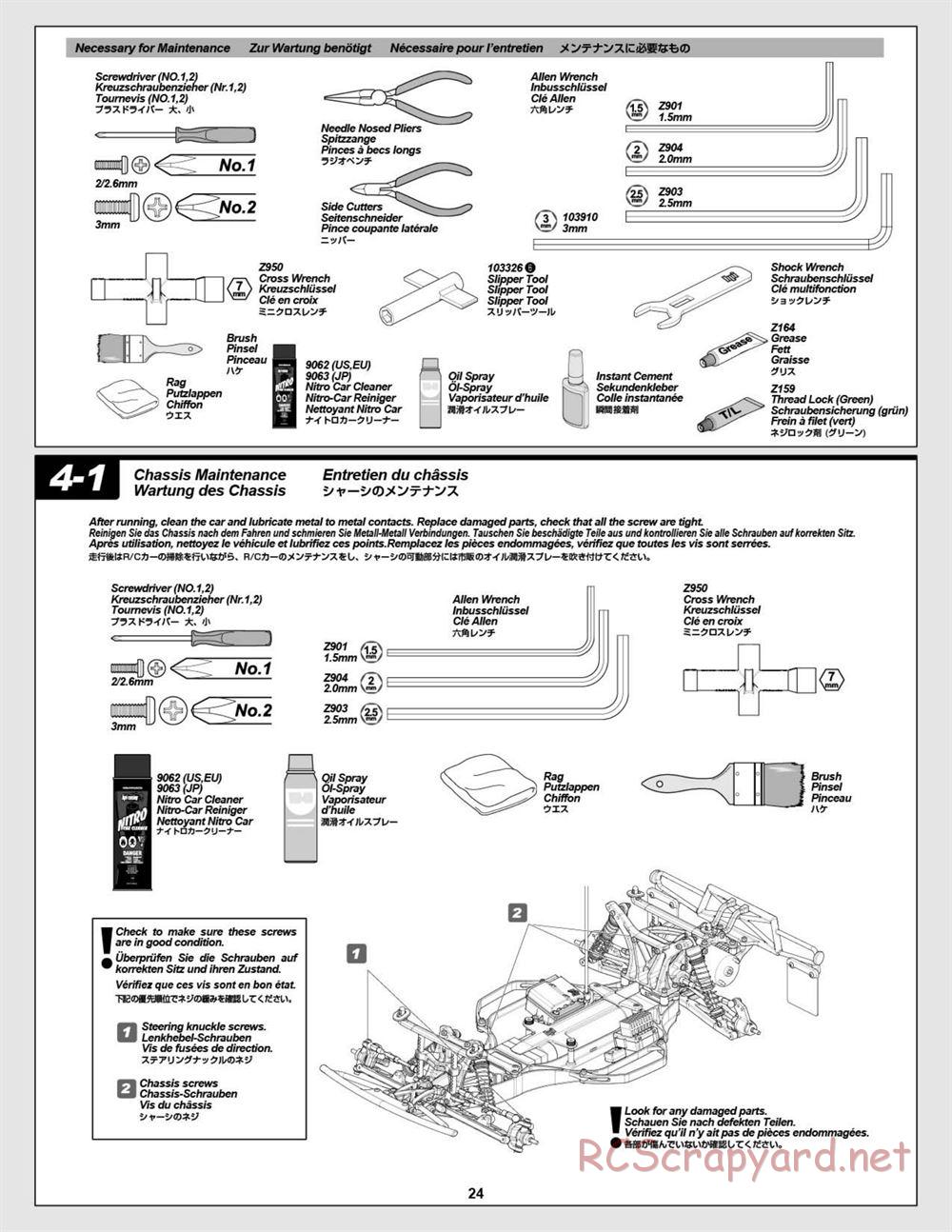 HPI - Blitz Flux - Manual - Page 24