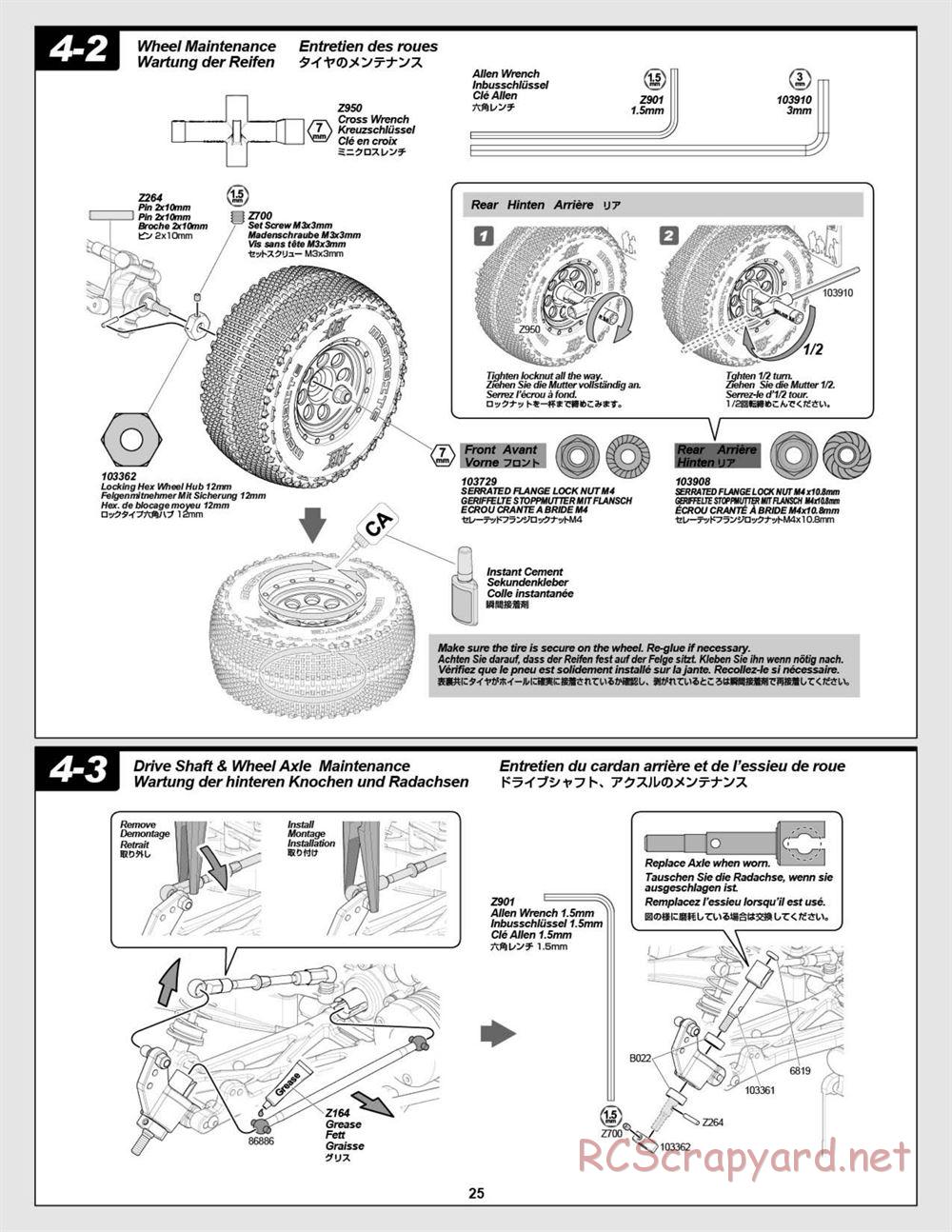HPI - Blitz Flux - Manual - Page 25