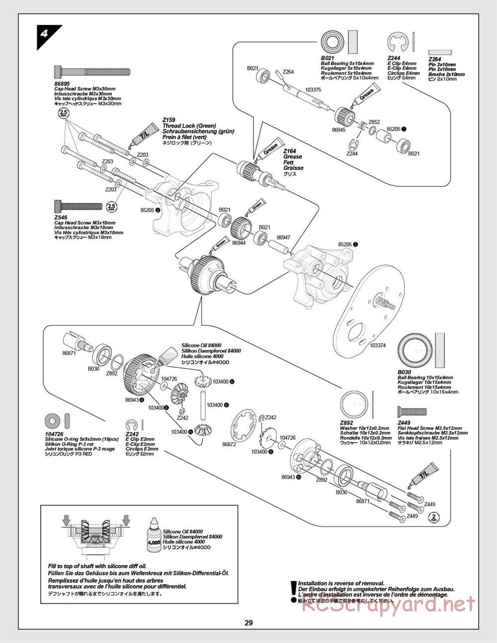 HPI - Blitz Flux - Manual - Page 29