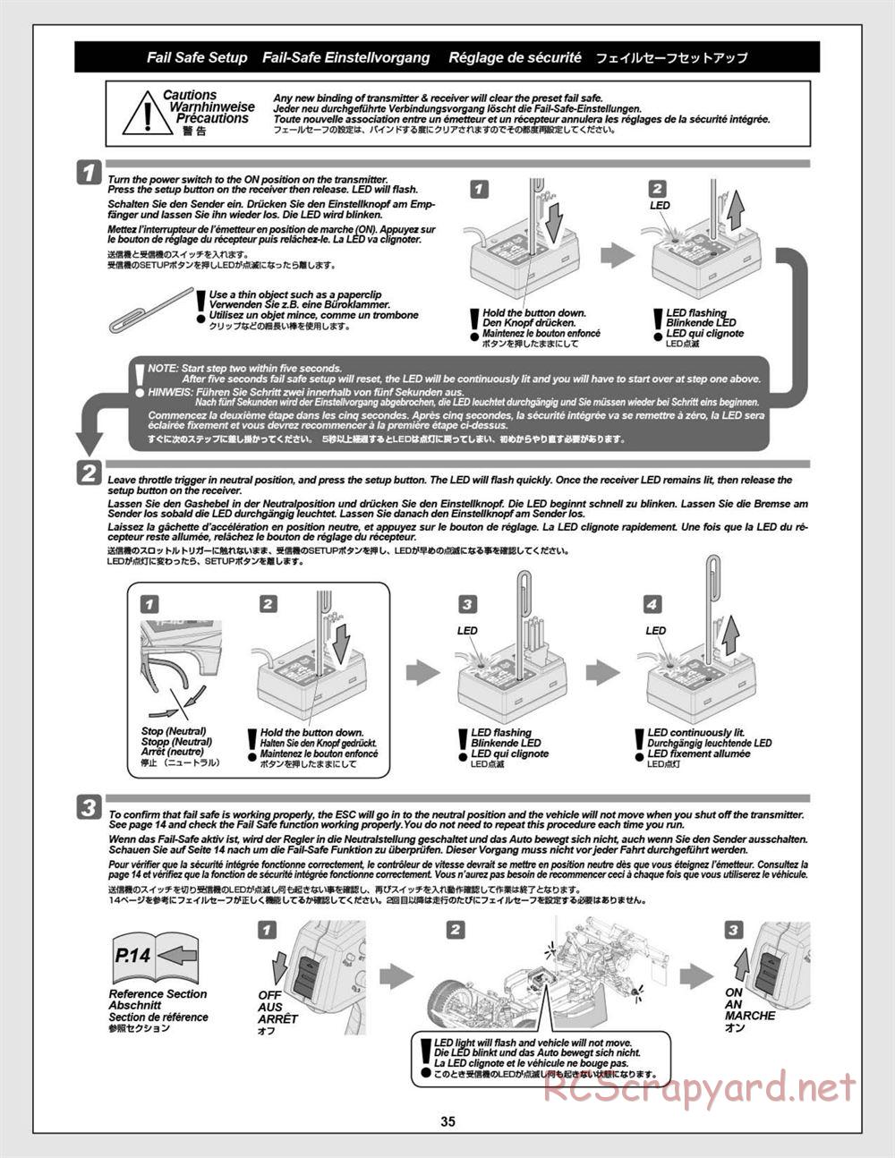 HPI - Blitz Flux - Manual - Page 35