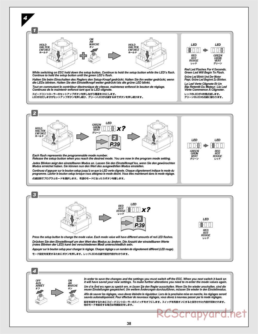 HPI - Blitz Flux - Manual - Page 38