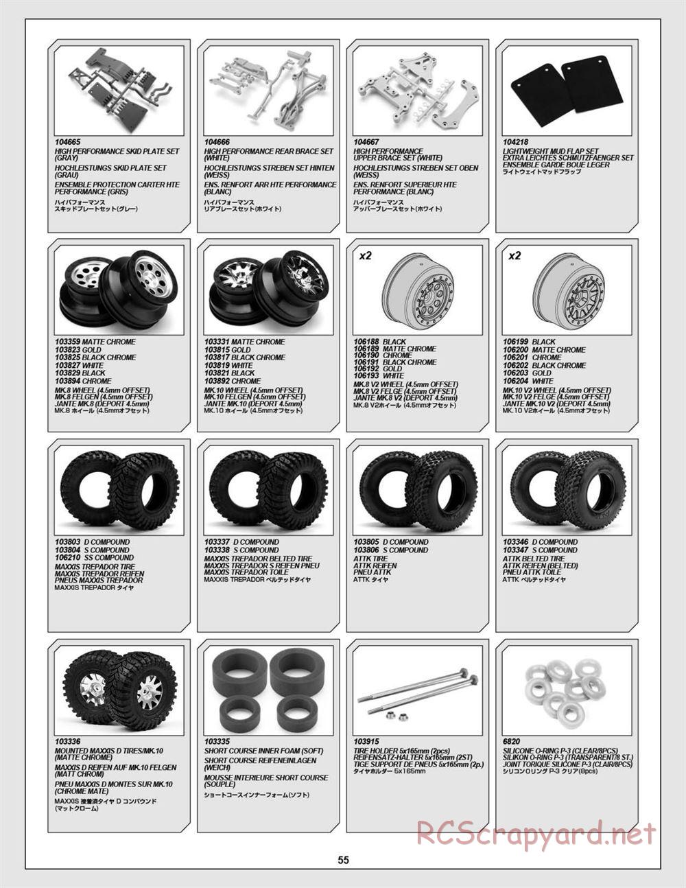 HPI - Blitz Flux - Manual - Page 55