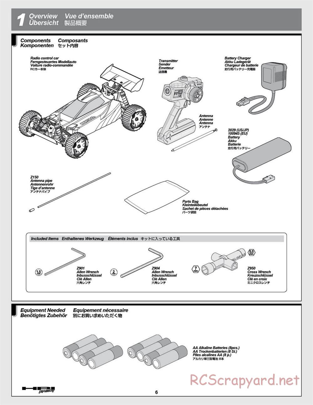HPI - Brama 10B - Manual - Page 6
