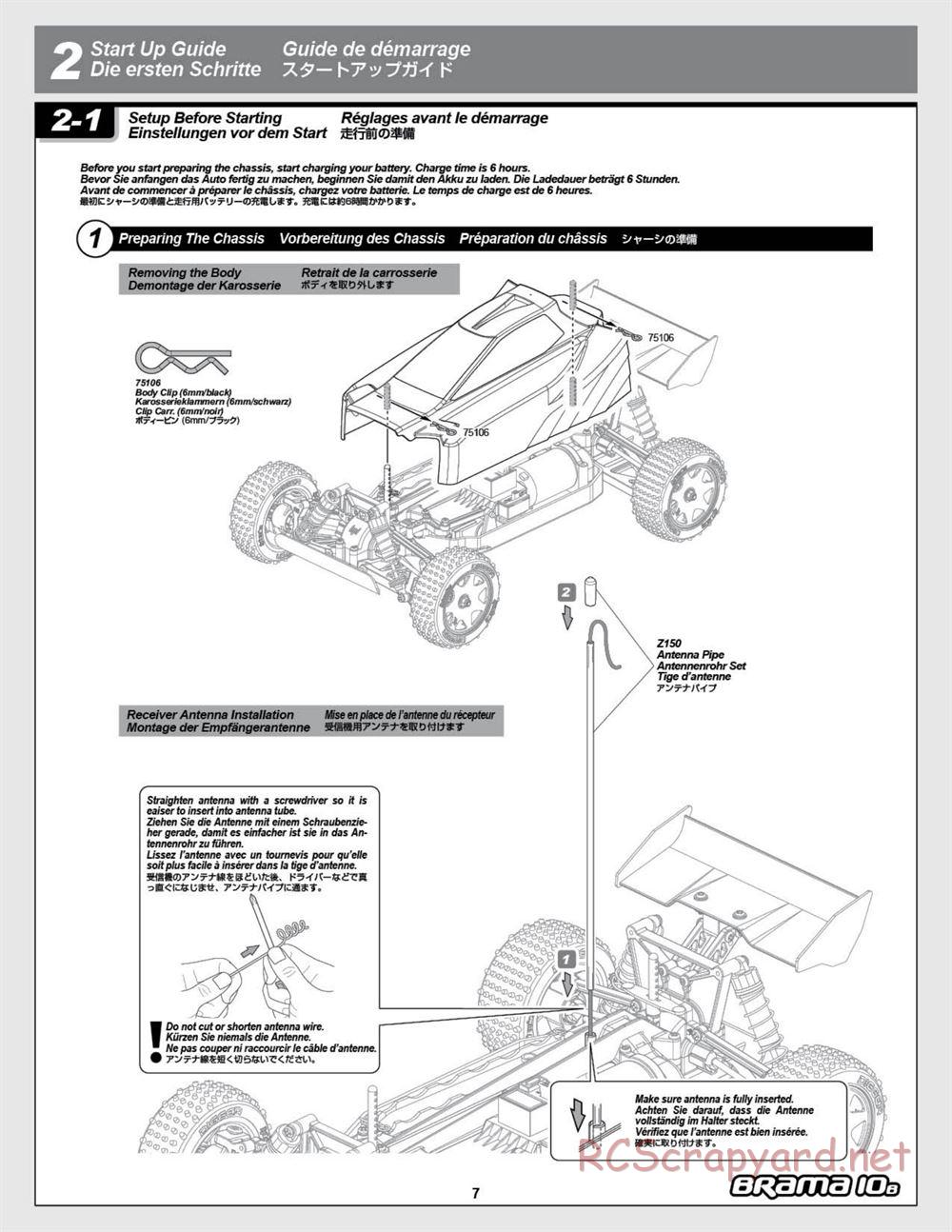 HPI - Brama 10B - Manual - Page 7