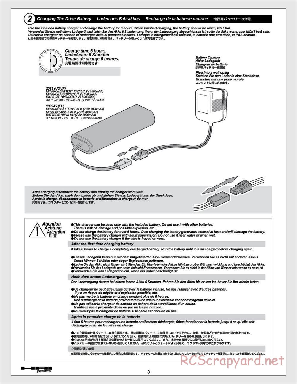 HPI - Brama 10B - Manual - Page 8