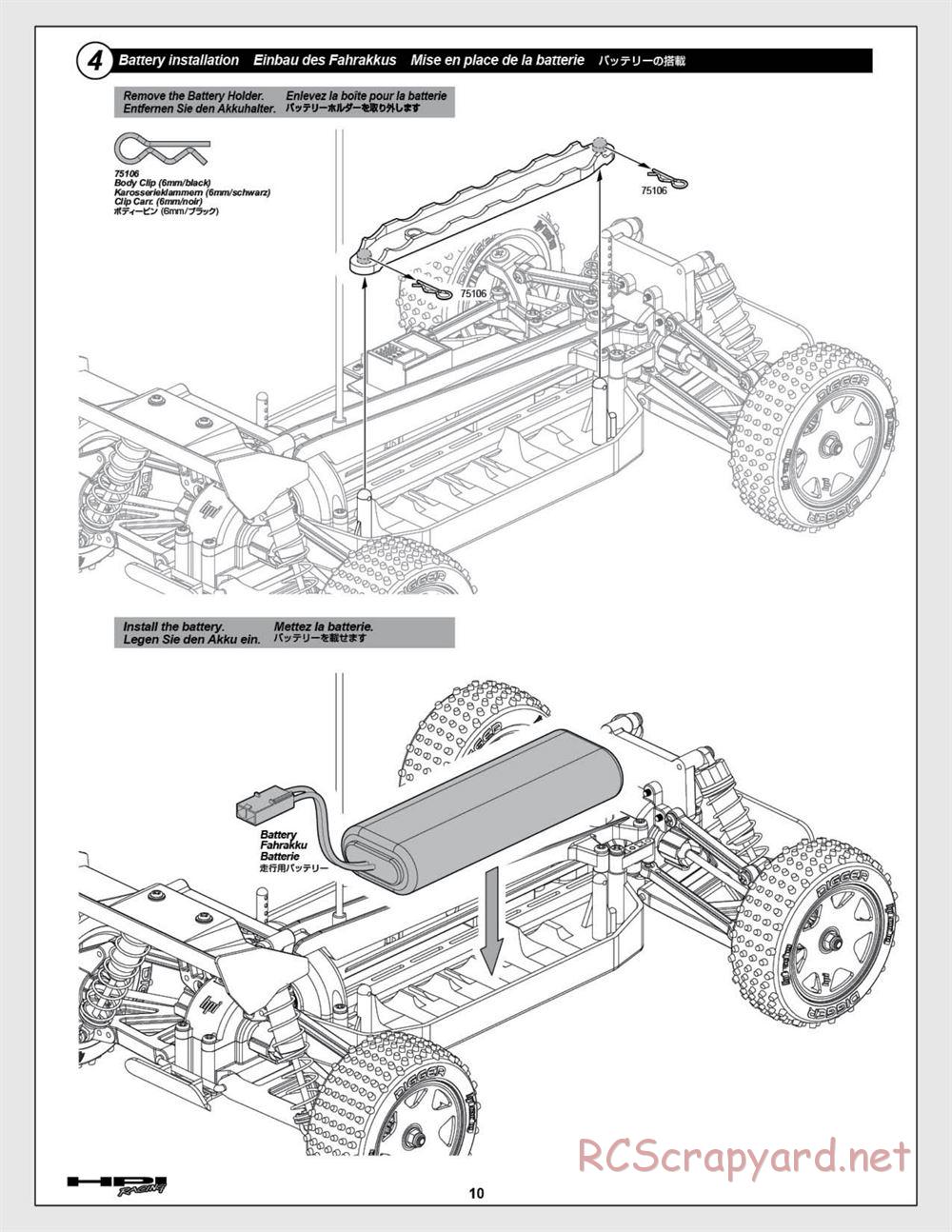HPI - Brama 10B - Manual - Page 10