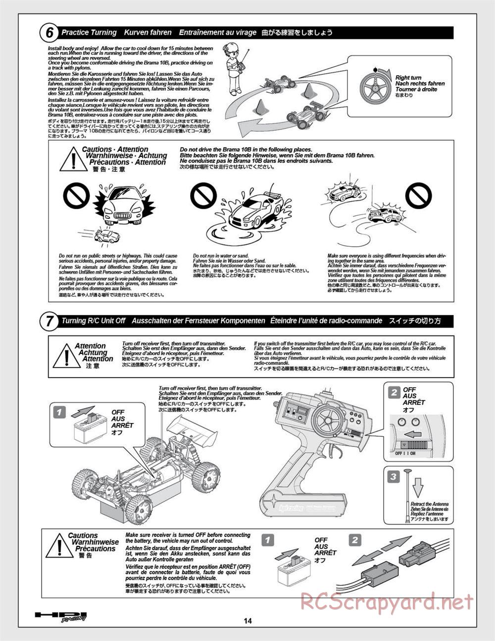 HPI - Brama 10B - Manual - Page 14