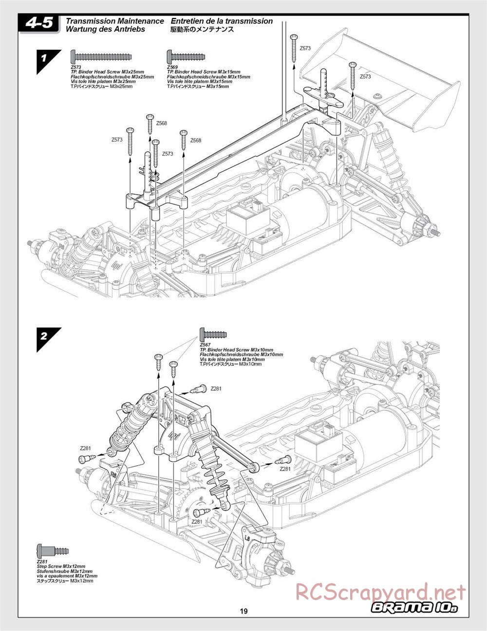 HPI - Brama 10B - Manual - Page 19