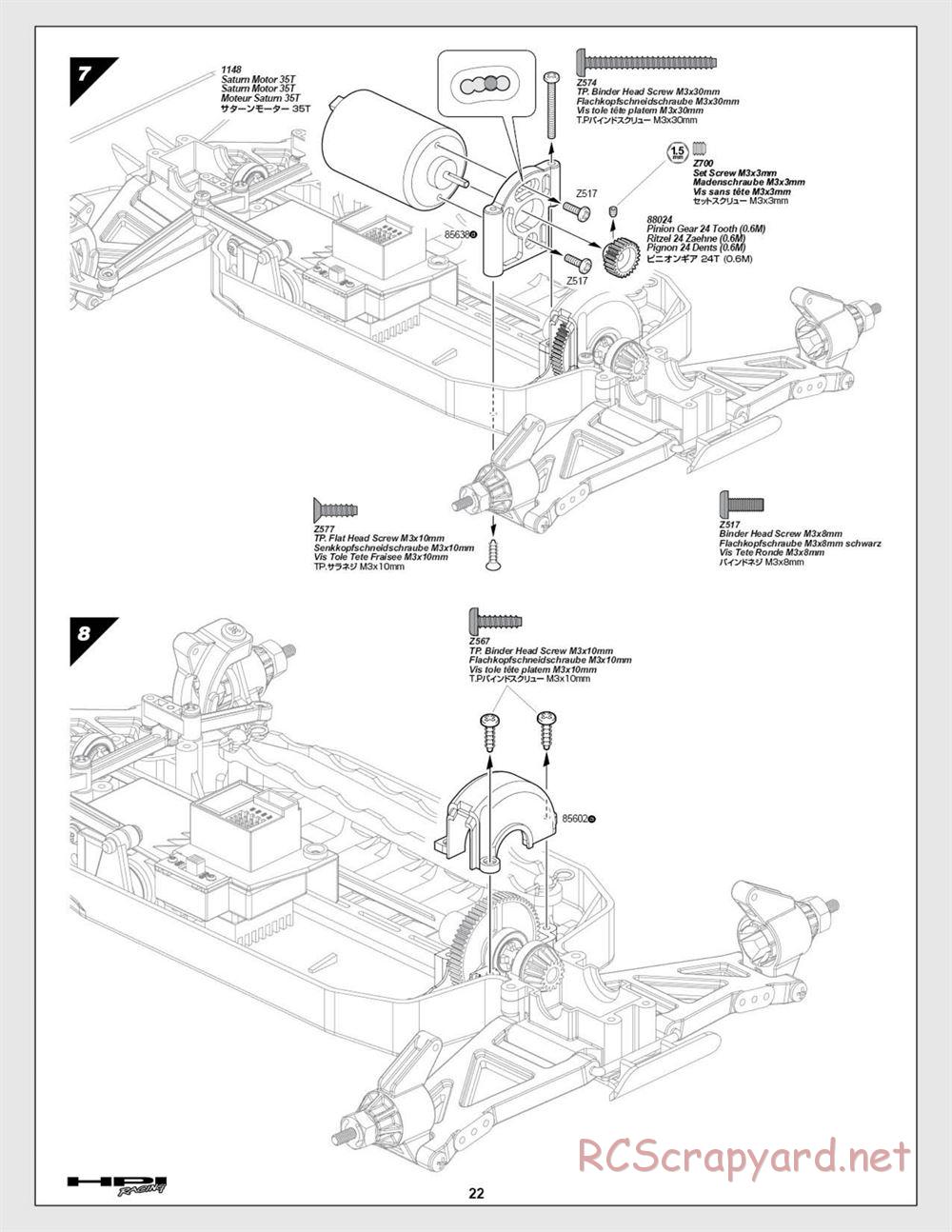 HPI - Brama 10B - Manual - Page 22