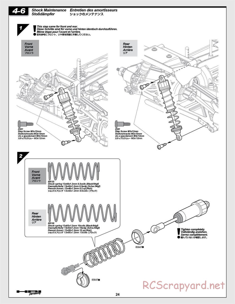 HPI - Brama 10B - Manual - Page 24