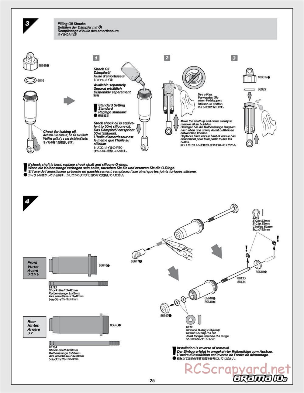 HPI - Brama 10B - Manual - Page 25