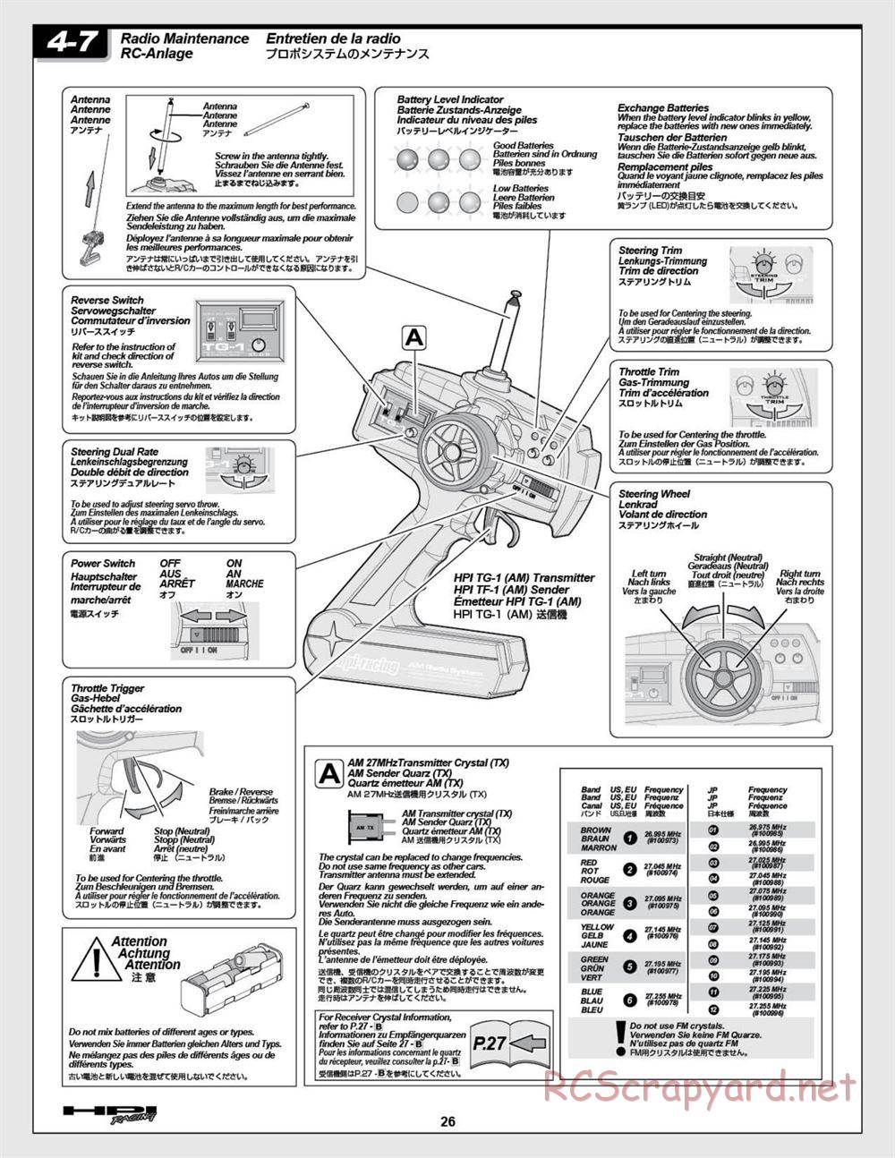 HPI - Brama 10B - Manual - Page 26