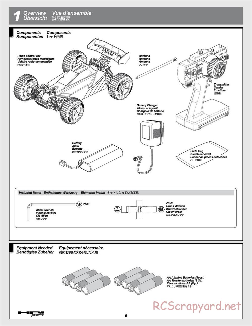 HPI - Brama 18B - Manual - Page 6