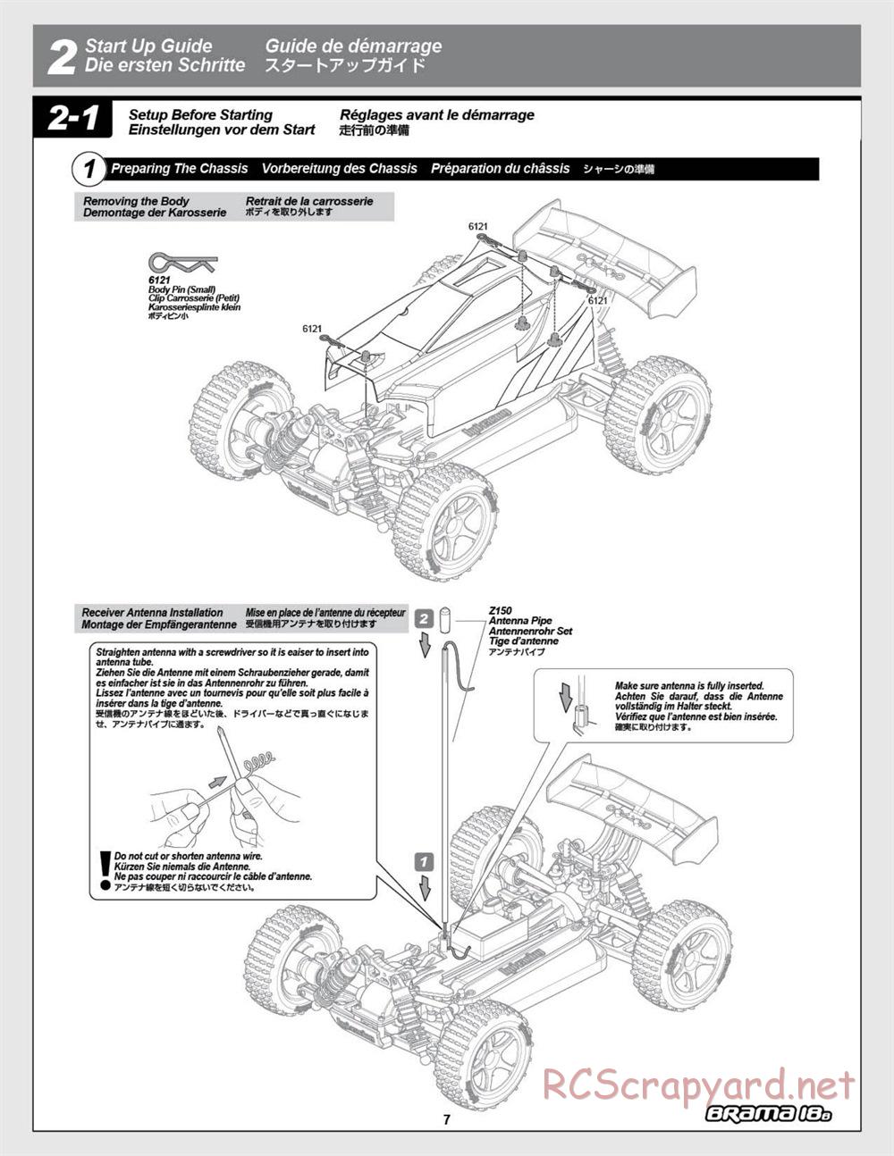 HPI - Brama 18B - Manual - Page 7