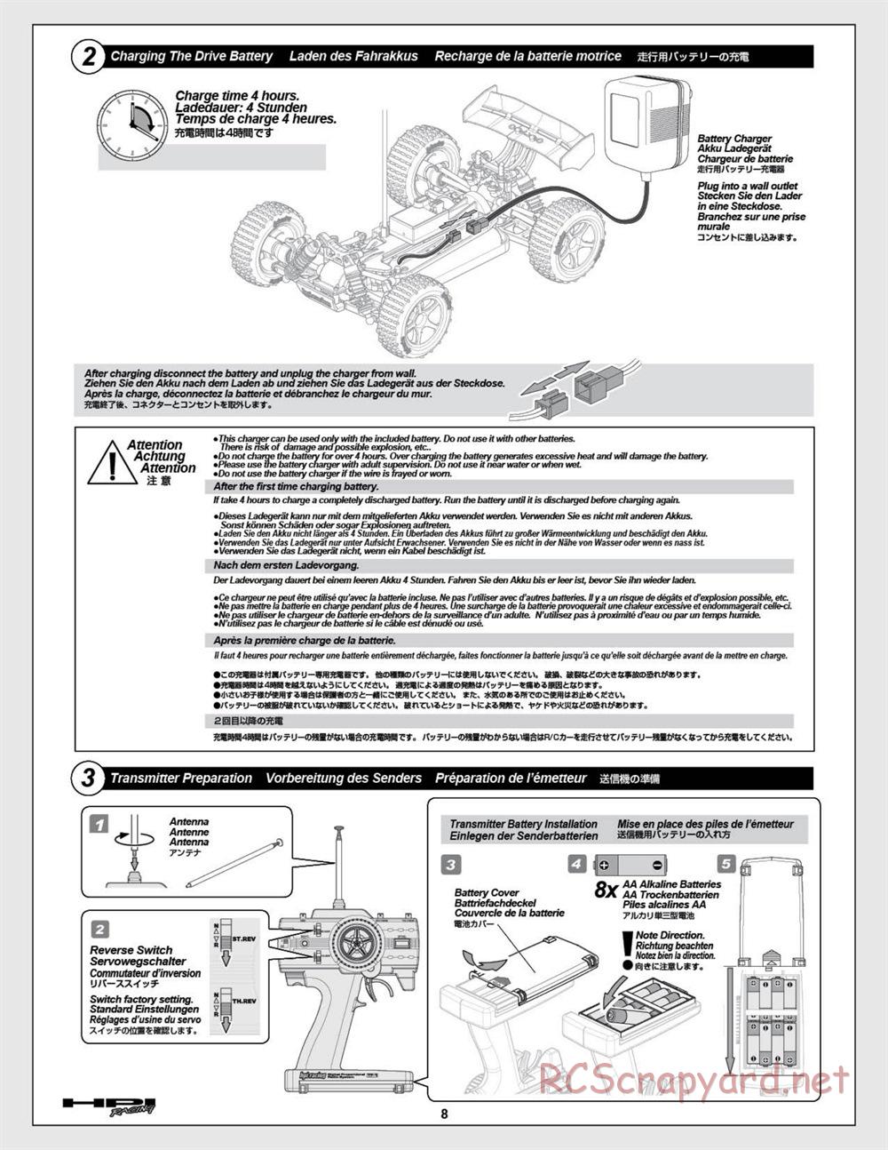 HPI - Brama 18B - Manual - Page 8